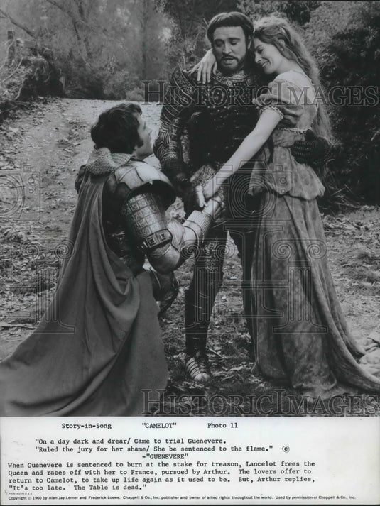 1967 Press Photo Actress Vanessa Redgrave in "Camelot" - mjx42102- Historic Images