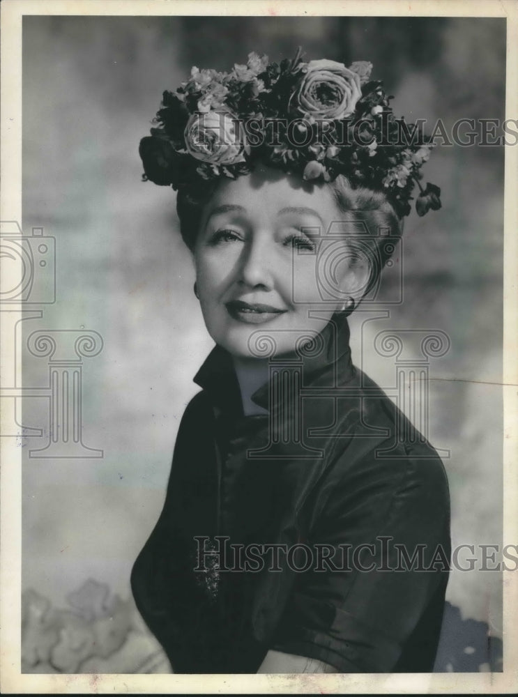 1960 Press Photo Hedda Hopper, actress - mjx42259