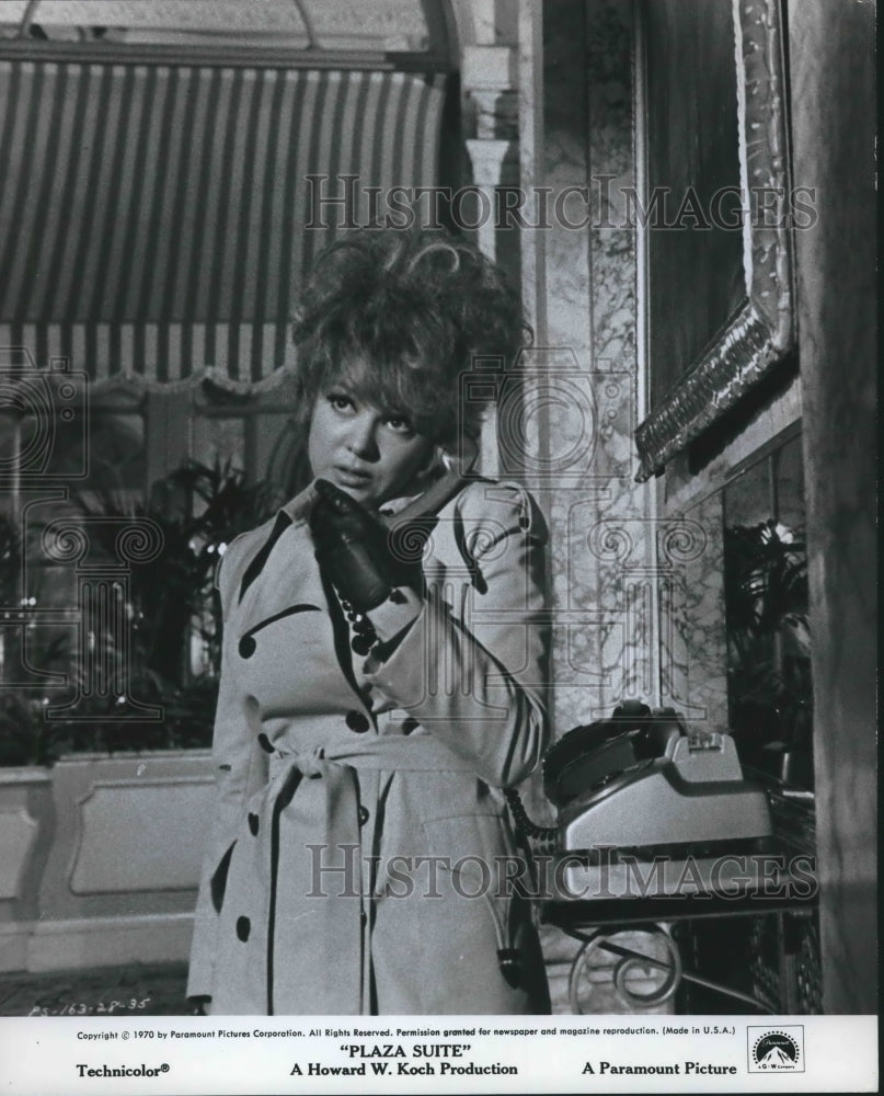 1970 Press Photo Barbara Harris portrays Muriel Tate in film, "Plaza Suite"