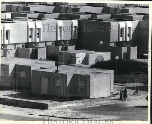 1981 Press Photo Yamit, Israel in the Sinai, this land to be returned to Egypt- Historic Images