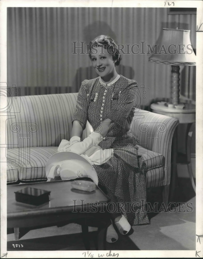 1940 Press Photo MGM presents &quot;The Mortal Storm&quot; with Irene Rich - mjx45415- Historic Images