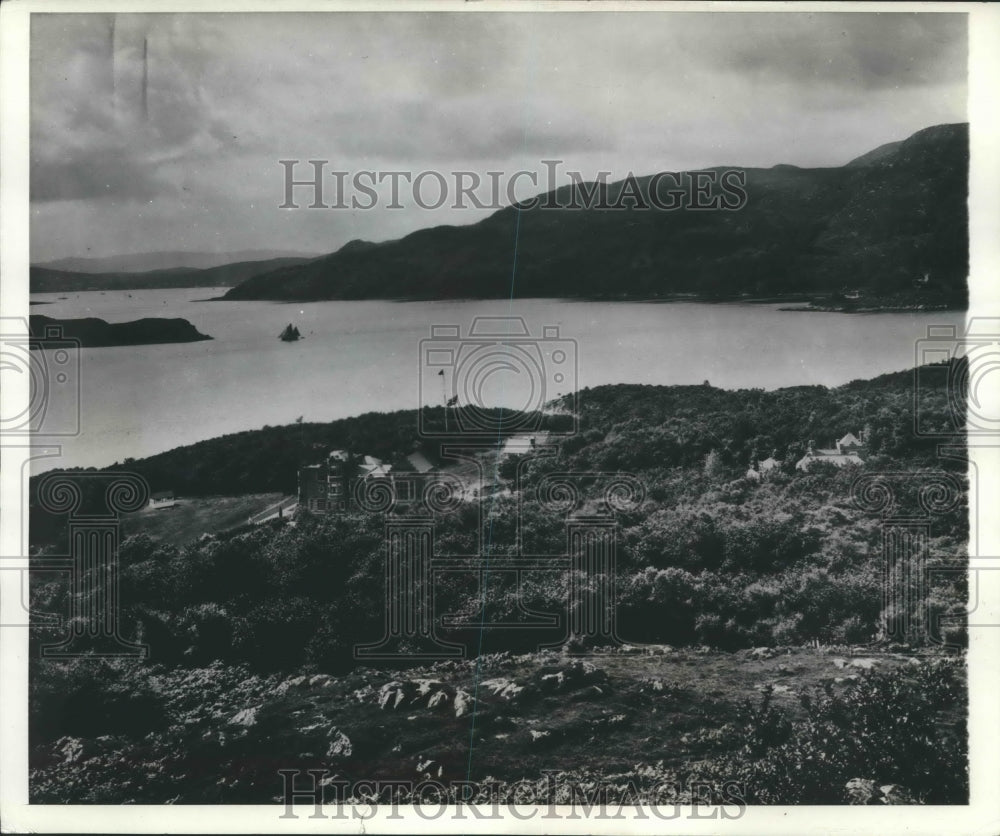 1929 Press Photo The Kyles of Bute in the highlands of Scotland. - mjx45551