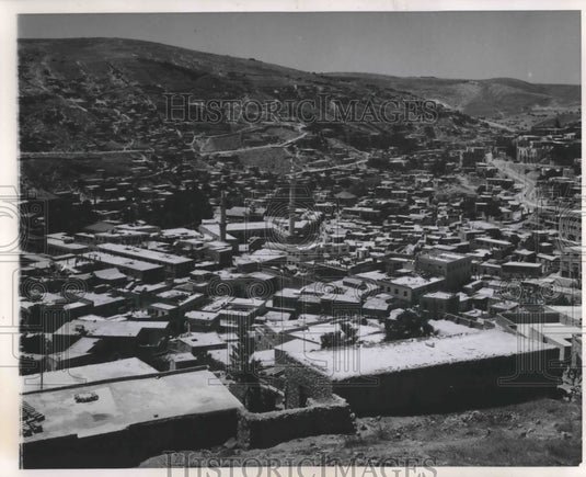 1948 Press Photo Amman, Jordan is the capital city of TransJordan - mjx45886- Historic Images