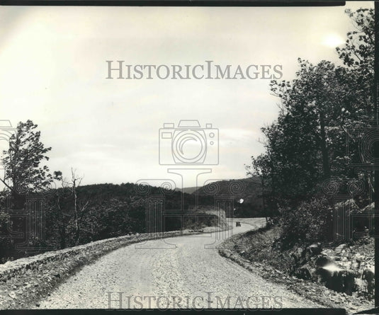 1934 Press Photo Shenandoah National Park, Skyline Drive Section - mjx45937- Historic Images