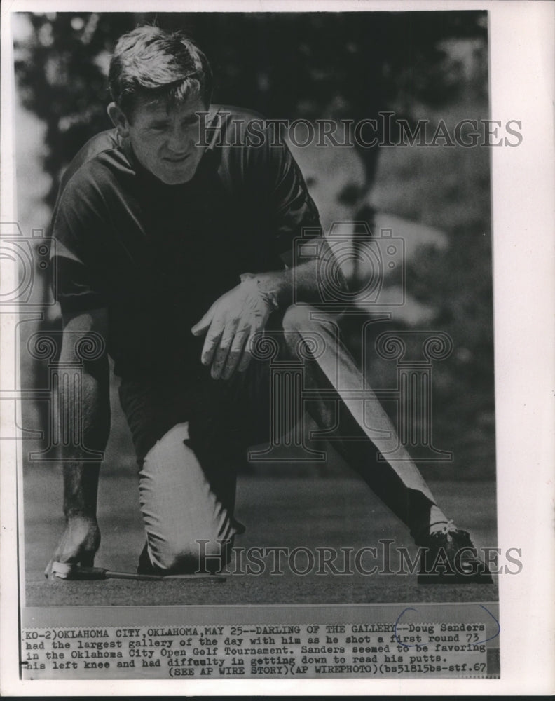 1967 Press Photo Oklahoma City Open Golf Tournament, Doug Sanders - mjx46235- Historic Images