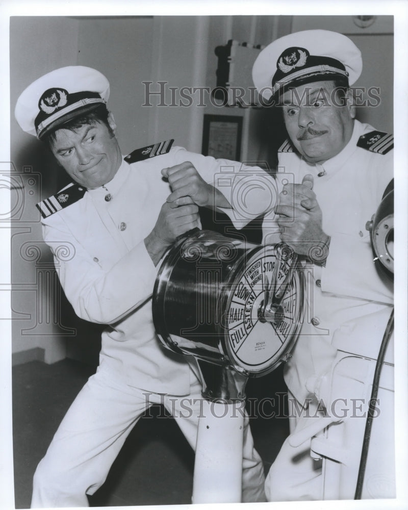 1969 Press Photo Larry Storch and Billy De Wolfe star in &quot;The Queen and I&quot;, CBS- Historic Images