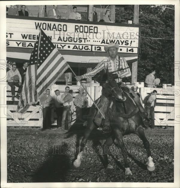 1960 Colt Rodeo 1960 Press Photo Wisconsin's First Annual High School Championship ...