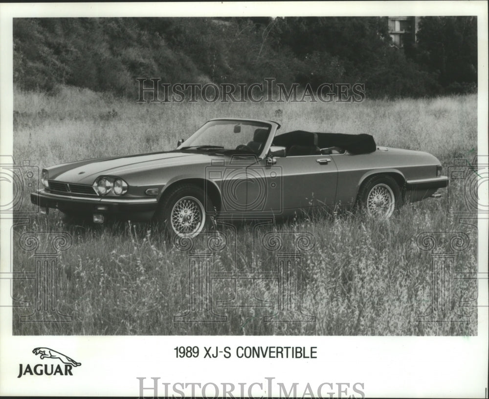 1988 Press Photo Jaguar XJ-S Convertible. - mjx47291- Historic Images