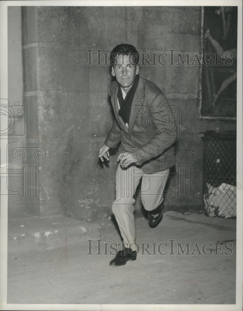 1982 Press Photo Maximilian Schell stars in "Perilous" on Kraft Mystery Theater- Historic Images