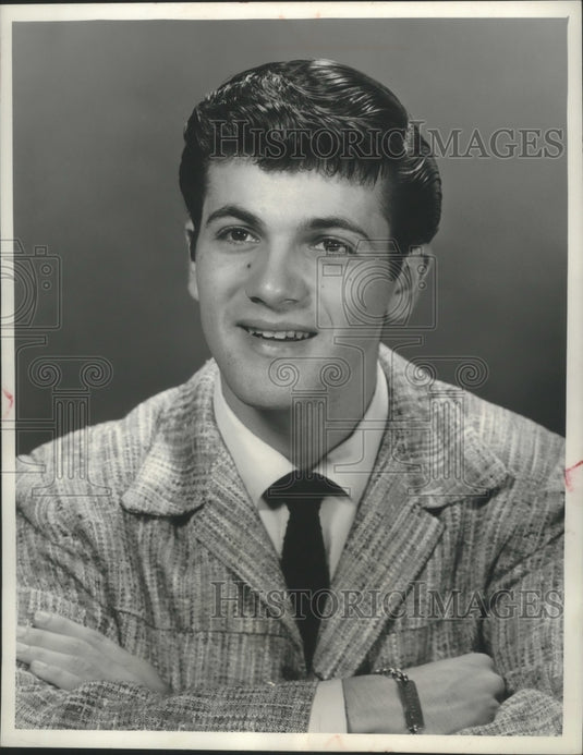 1957 Press Photo Teen Dream, Singer Tommy Sands. - mjx47514- Historic Images