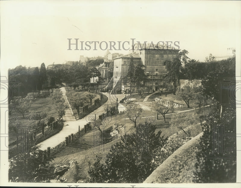 Load image into Gallery viewer, 1935 Press Photo Site of Papal Summer Retreat - Castelgandolfo, Italy
