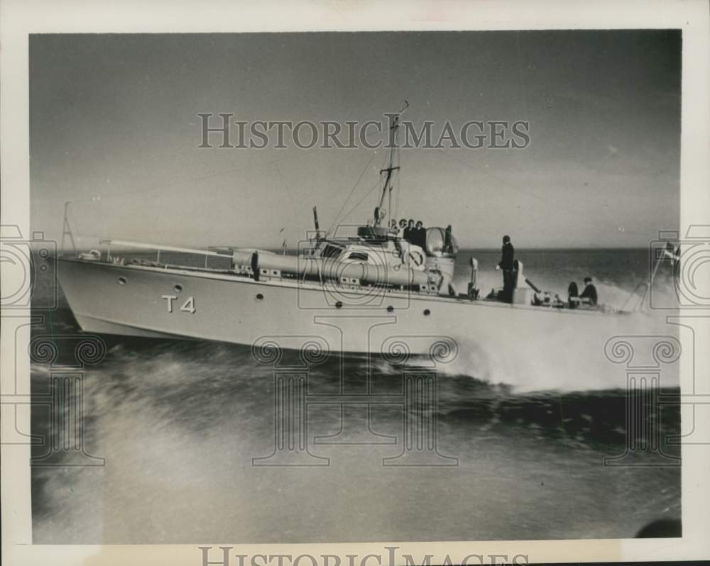 1940 Press Photo Swedish Torpedo Boat - mjx49797