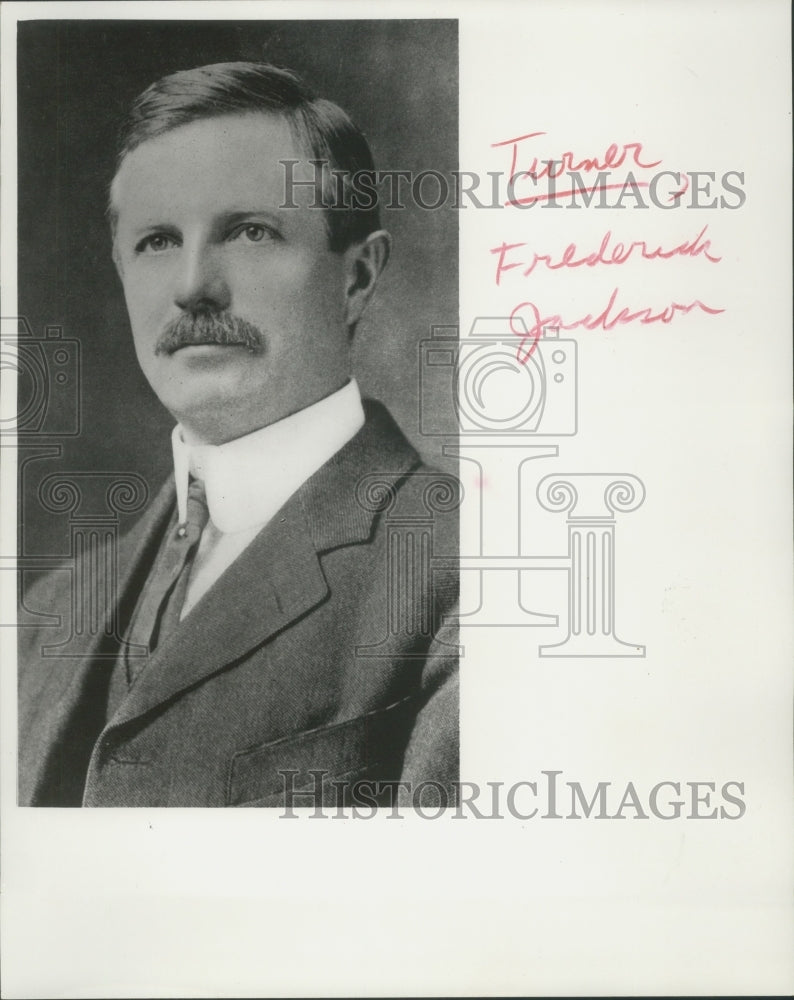 1892 Press Photo Frederick Jackson Turner, American Historian from Wisconsin- Historic Images