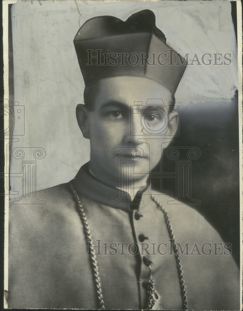 1940 Press Photo United States&#39; Youngest Bishop, Cardinal Stritch- Historic Images