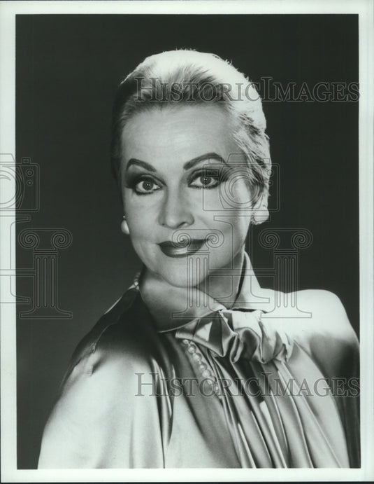 1984 Press Photo Anne Jeffreys in "General Hospital" - mjx51863- Historic Images