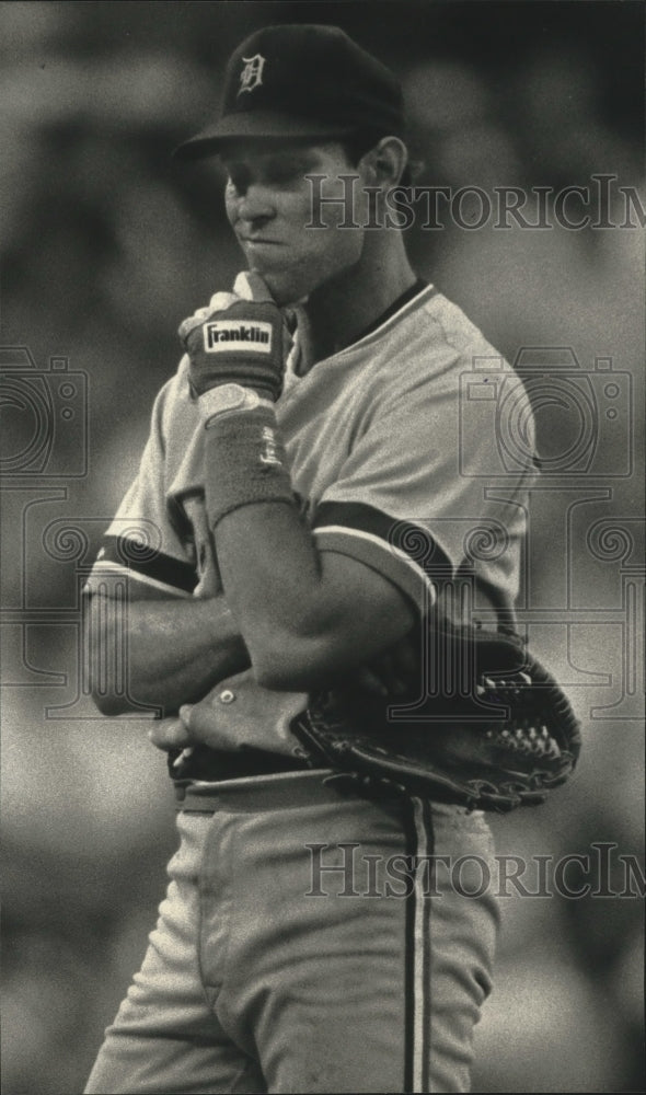 1991 Press Photo Alan Trammell, Shortstop for Tigers - mjx52615- Historic Images