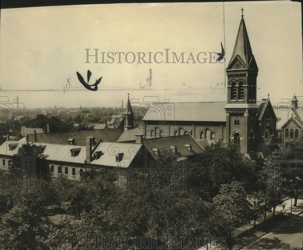 1938 Press Photo Catholic Retreat House to Open at St. Francis Monastery, Wis.- Historic Images