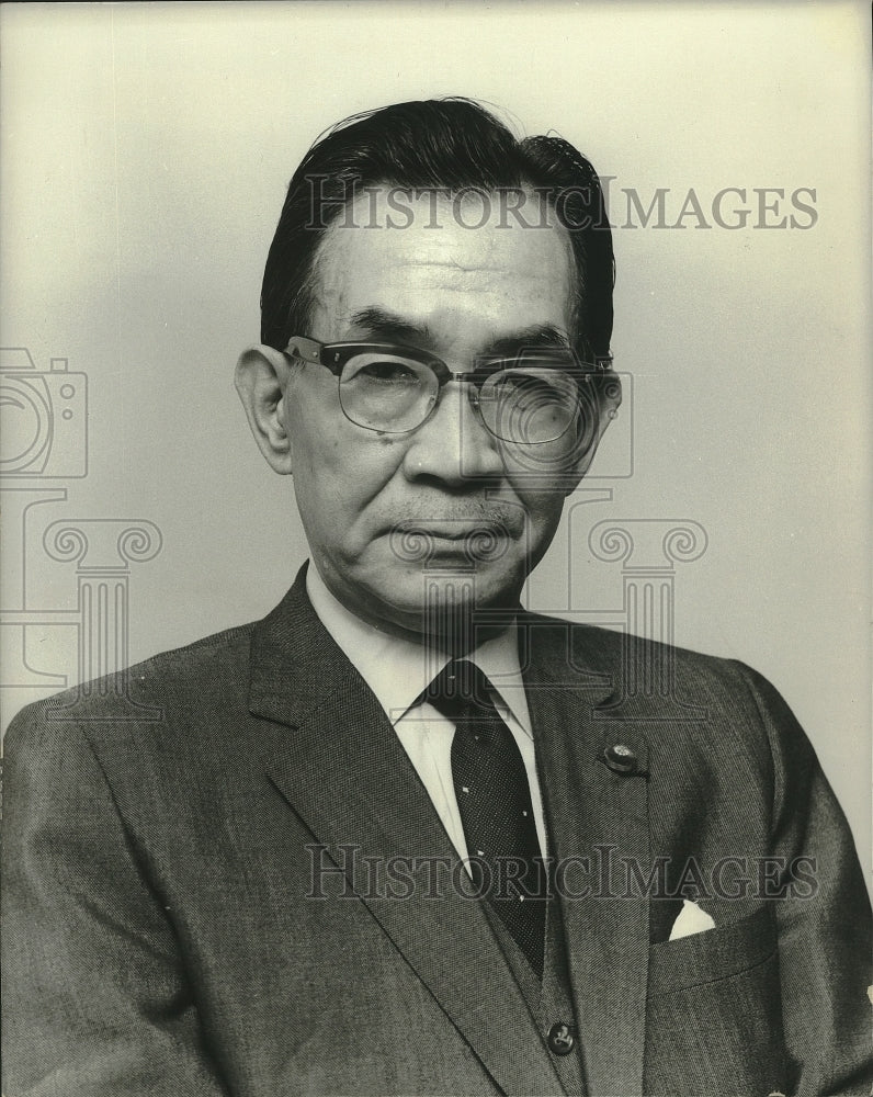 1969 Press Photo Mr. Takeo Miki, Foreign Minister of Japan - mjx53609- Historic Images