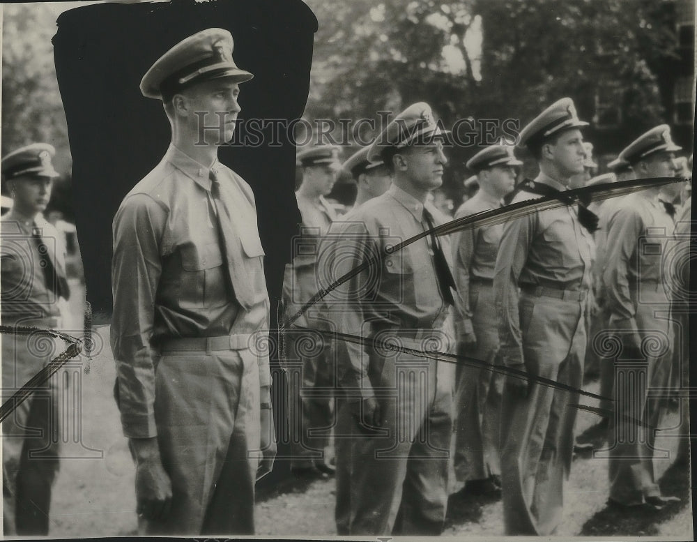 1941 Press Photo President Roosevelt's youngest son, John, joins the Navy- Historic Images