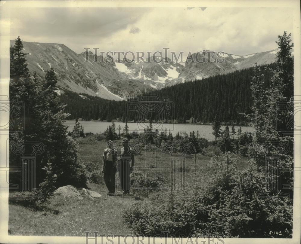 1957 Press Photo Rocky Mountain National Park in Colorado. - mjx56267- Historic Images