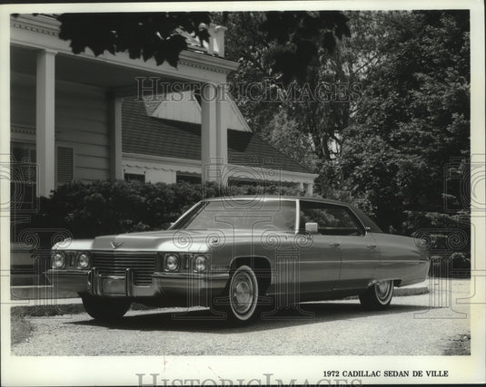 1971 Press Photo 1972 Cadillac Sedan De Ville - mjx56477- Historic Images