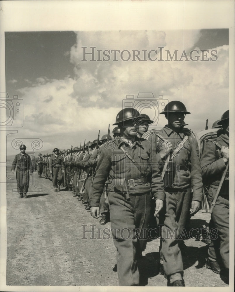 1950 Press Photo Turkey's Defense Army - mjx57279