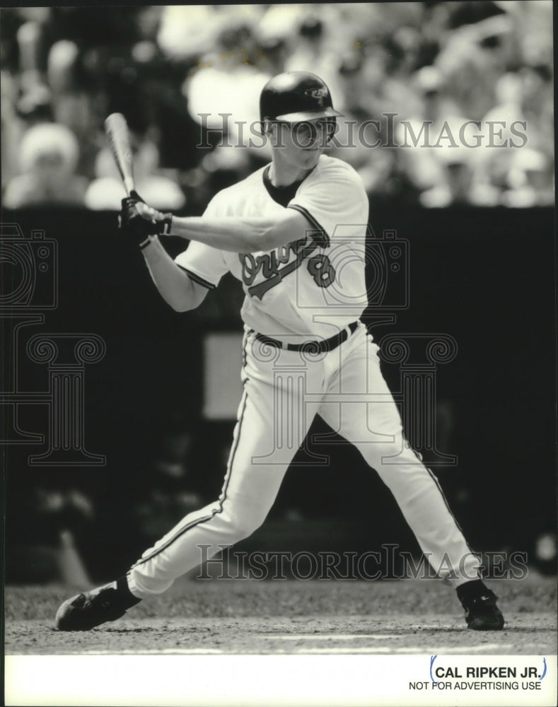 Press Photo Cal Ripken Jr., shortstop and third baseman, Baltimore Orioles.- Historic Images