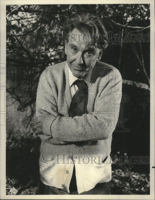 1971 Press Photo Burgess Merdith in "The Strange Monster of Strawberry Cove"- Historic Images