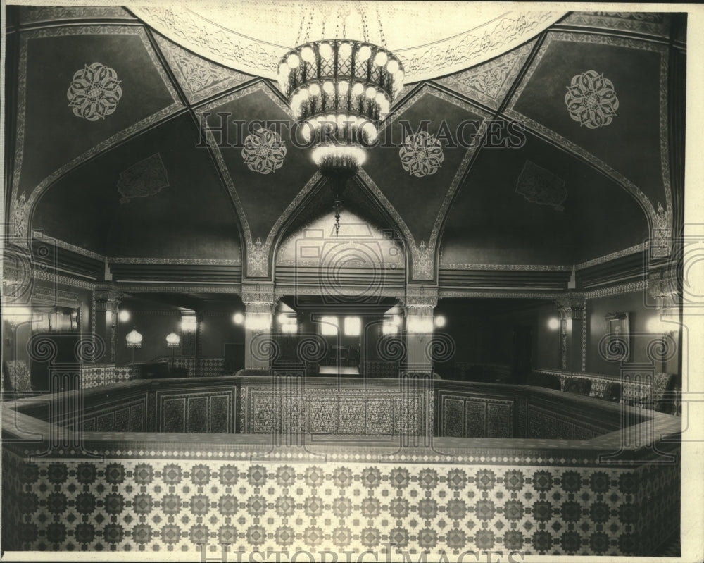 1964 Press Photo Interior Of Masonic Building - mjx58546- Historic Images