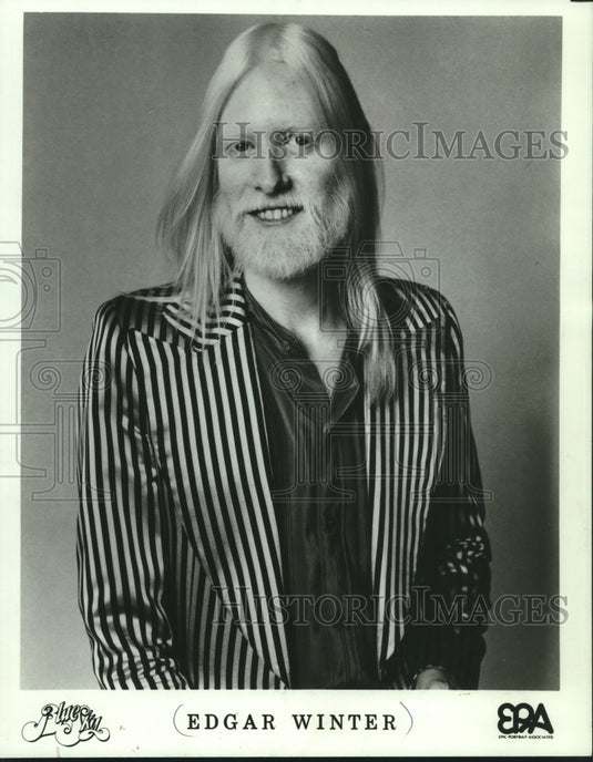 1981 Press Photo Musician Edgar Winter - mjx59327- Historic Images