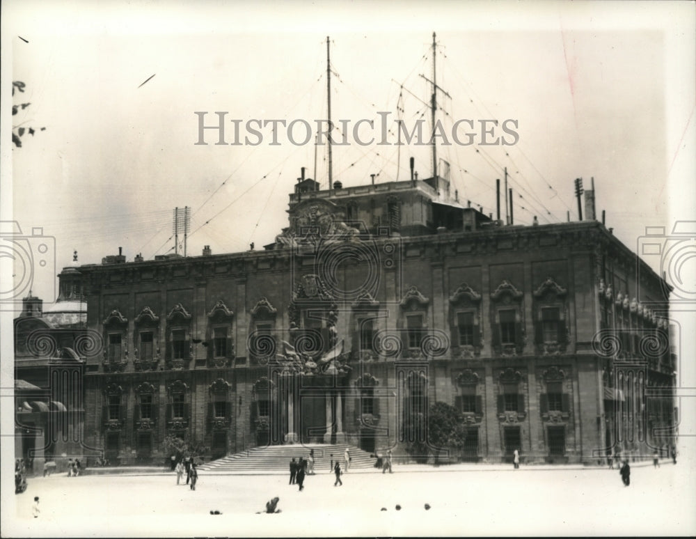 1942 Press Photo The Maritime building on British Island of Malta. - mjx59903- Historic Images