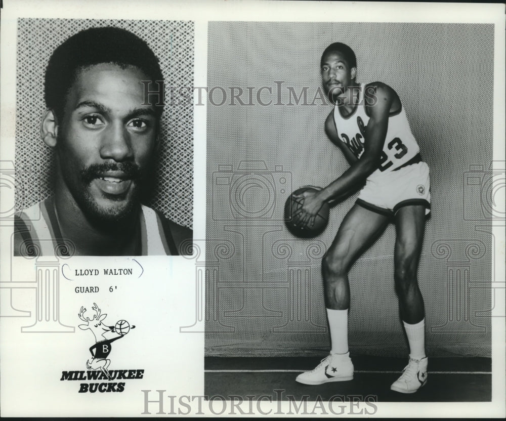 1979 Press Photo The Milwaukee Bucks six foot guard, Lloyd Walton - mjx59963- Historic Images