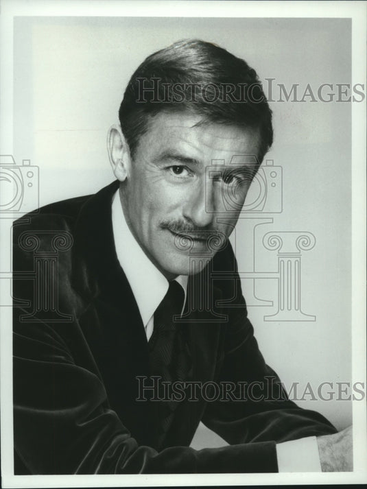 1983 Press Photo Roddy McDowall will star in "Tales of the Gold Monkey"- Historic Images