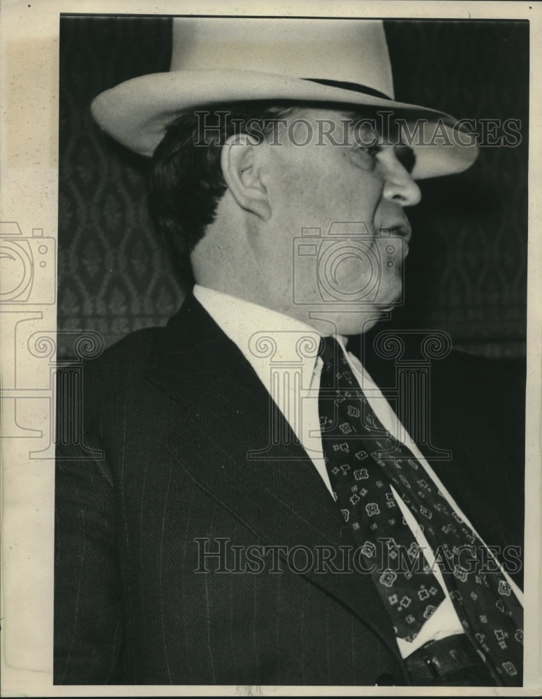 1937 Press Photo Labor union leader John L. Lewis - mjx60744- Historic Images