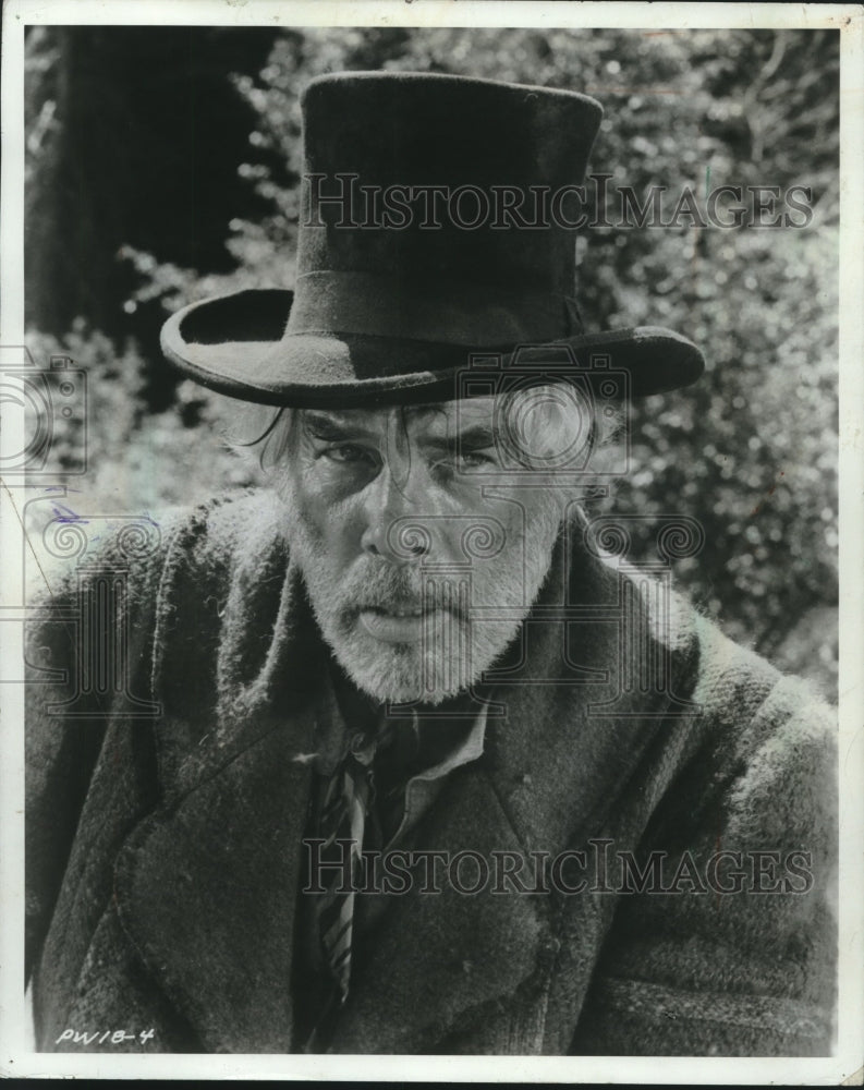 1970 Press Photo Lee Marvin in attire he wore in &quot;Paint Your Wagon&quot; - mjx60973- Historic Images