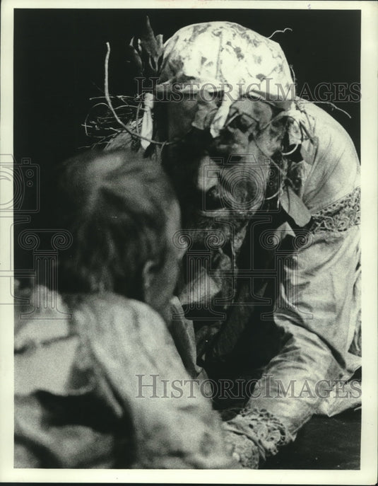 1975 Press Photo Scene From "Lear" Presented by the Royal Shakespeare Company- Historic Images