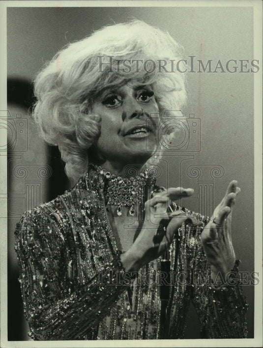 1972 Press Photo Carol Channing actress starring on "The Flip Wilson Show," NBC.- Historic Images