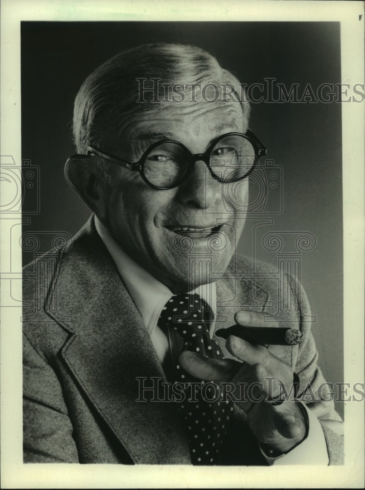 1985 Press Photo Comedian George Burns, &quot;George Burns&#39; 90th Birthday Special&quot;- Historic Images