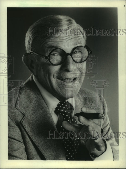 1985 Press Photo Comedian George Burns, "George Burns' 90th Birthday Special"- Historic Images