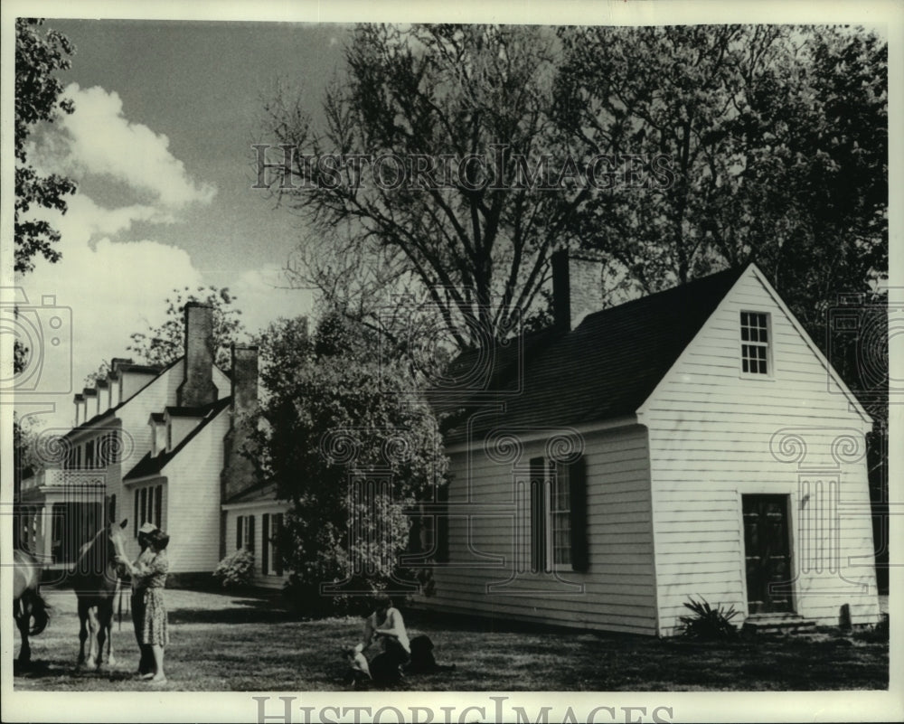 1977 Press Photo Sherwood Forest, the home of former President John Tyler, VA