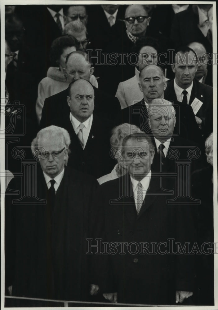 Load image into Gallery viewer, 1969 Press Photo Richard Nixon's inauguration - mjx64929
