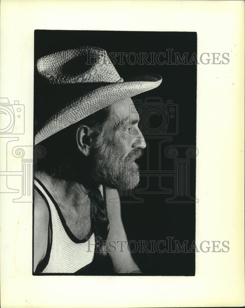 1980 Press Photo Willie Nelson- singer - mjx66951- Historic Images