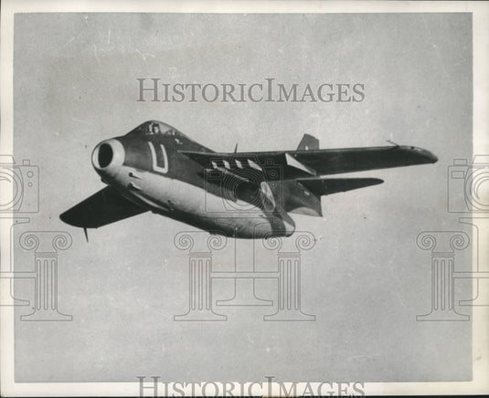1950 Press Photo Sweden's attack bomber the "Flying Barrel" - mjx67544- Historic Images