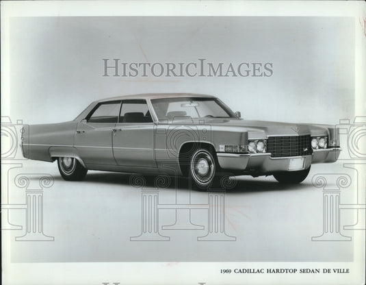 1968 Press Photo Cadillac Hardtop Sedan De Ville Automobile - mjx67642- Historic Images