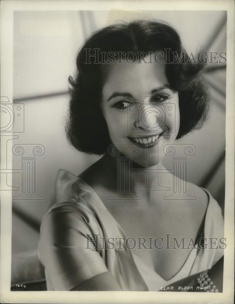 1964 Press Photo Claire Bloom stars in "The Brothers Karamazov" - mjx68121