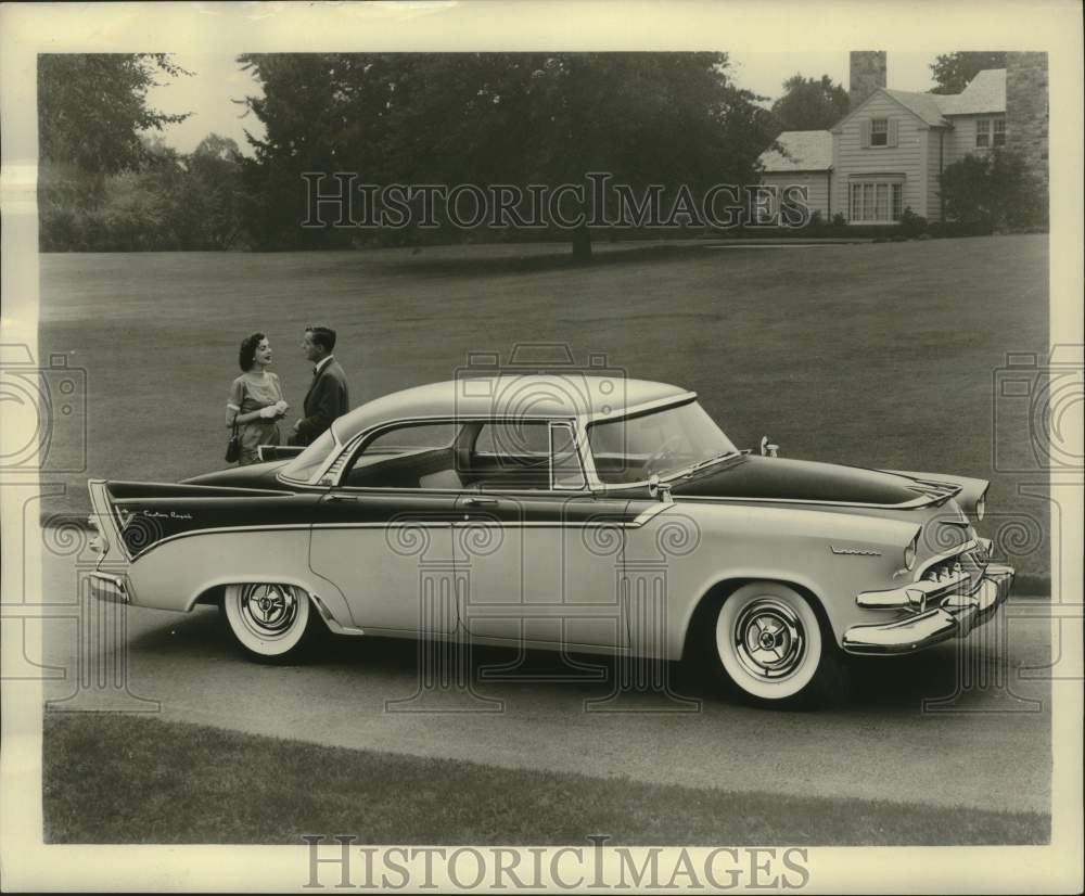 1956 Press Photo 1956 Dodge four-door Lancer hardtop - mjx68806- Historic Images