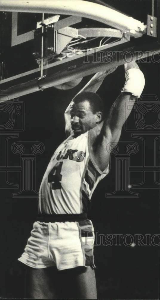 1982 Press Photo Bucks&#39; Player Sidney Moncrief - mjx69128- Historic Images