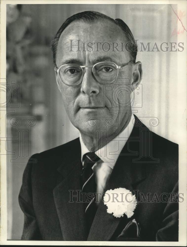 1967 Press Photo Prince Bernhard of the Netherlands shown in birthday portrait- Historic Images