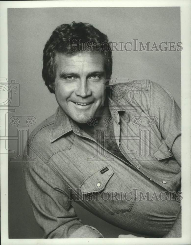 1982 Press Photo Actor Lee Majors stars in The Fall Guy - mjx73614- Historic Images