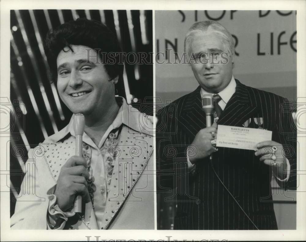 1979 Press Photo Two scene of Rob Reiner in &quot;The TV Show.&quot; - mjx73891- Historic Images